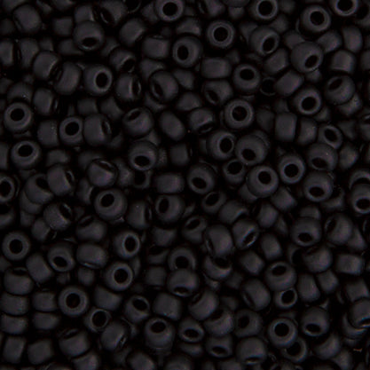 MIYUKI SEED BEAD 11/0 BLACK MATTE