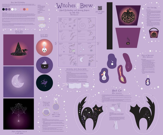 Just Make It Seasonal-Digital Woodland- Grape- Halloween $20.66