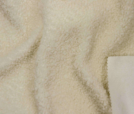 44705-03 SHERPA SUEDE-IVORY $25.96/m