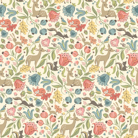 WILDWOOD DWELLING BY SHERI MCCULLEY STUDIO FOR POPPIE COTTON   - CREAM