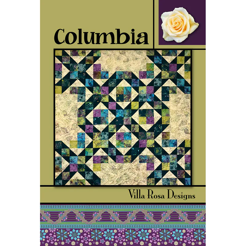 Columbia Quilt Pattern by Villa Rosa Designs