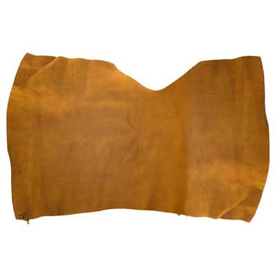 Cow Leather Split Gold Aprx. size 4 to 6 sqft Hide/Skin 6.75 sqft