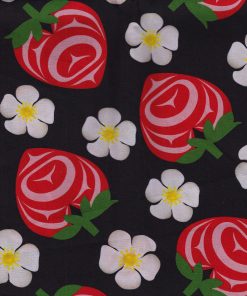 Yasakw Designs (Shelly Samuels) YD-Strawberry-Black $20.96/m