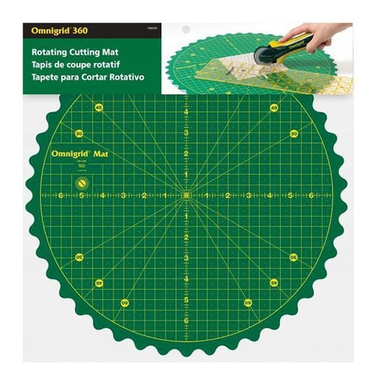 Omnigrid 360° 14" Rotating Cutting Mat