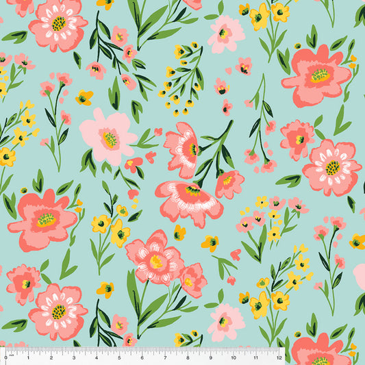 Winterfleece Prints, Fresh Flowers,Mint $25.96/m