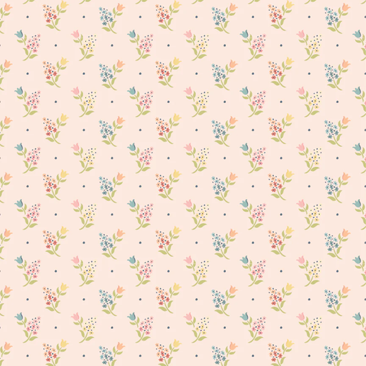 WILDWOOD DWELLING BY SHERI  MCCULLEY STUDIO FOR POPPIE COTTON   - BLUSH  $24.96