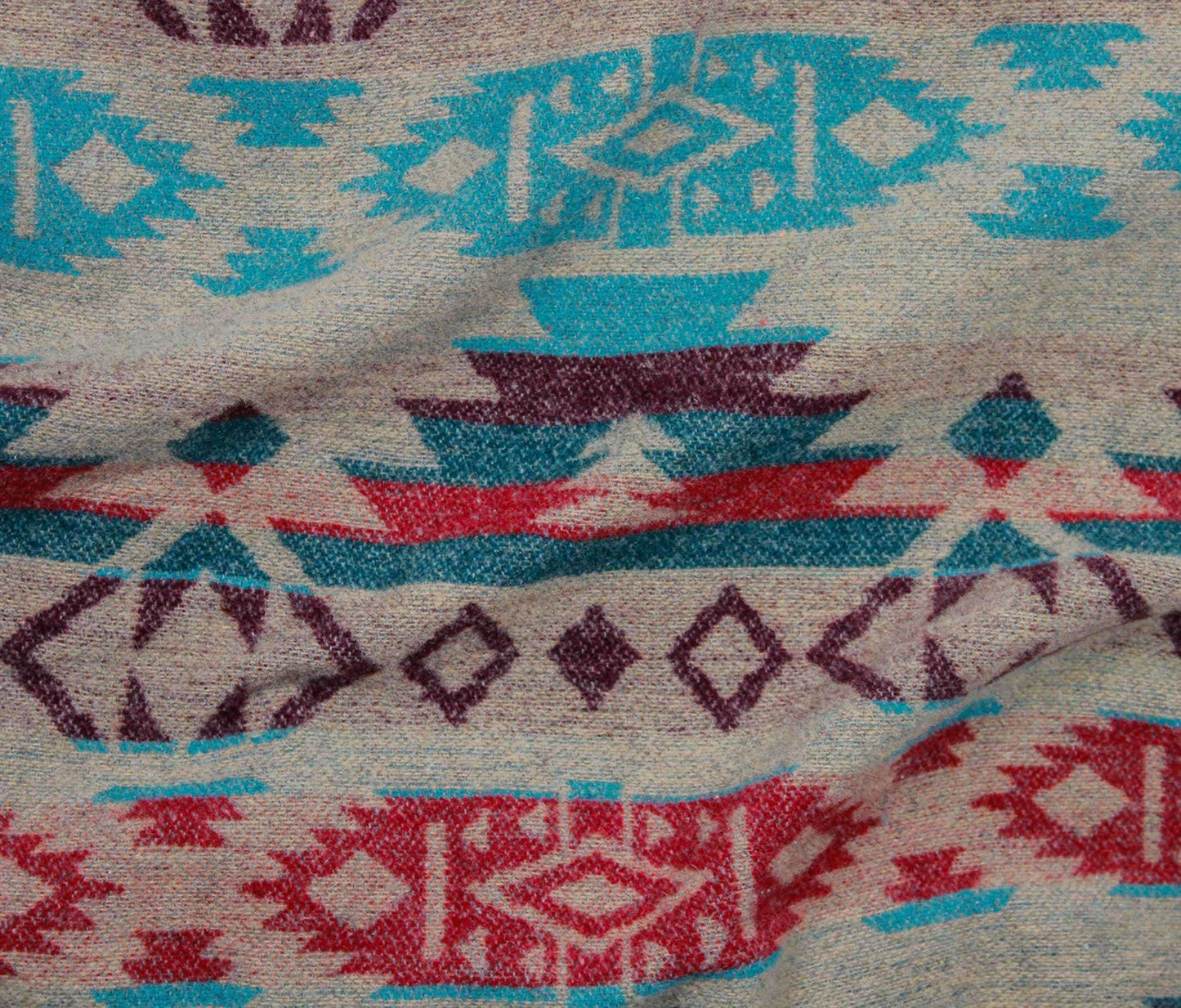 45776-01 WOODLANDS-AQUA/WINE $26.96/m