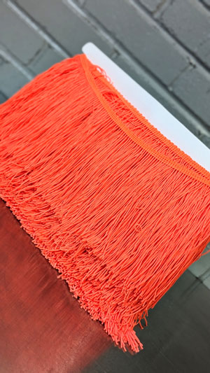 Cut Fringe -6"- Orange $7.96/m