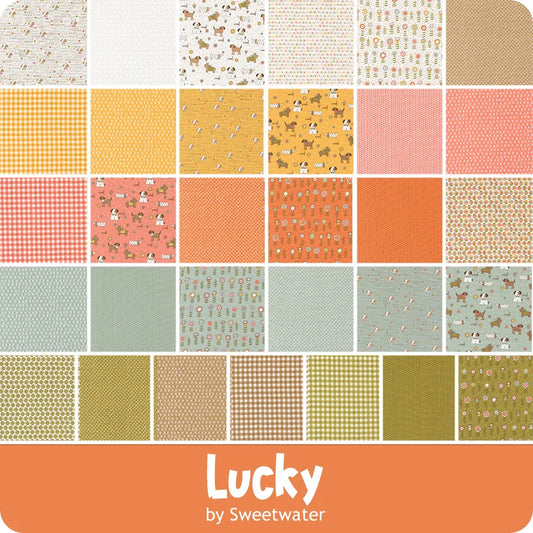 Lucky Fat Quarter Bundle Sweetwater for Moda Fabricsncludes 31 fat quarters.