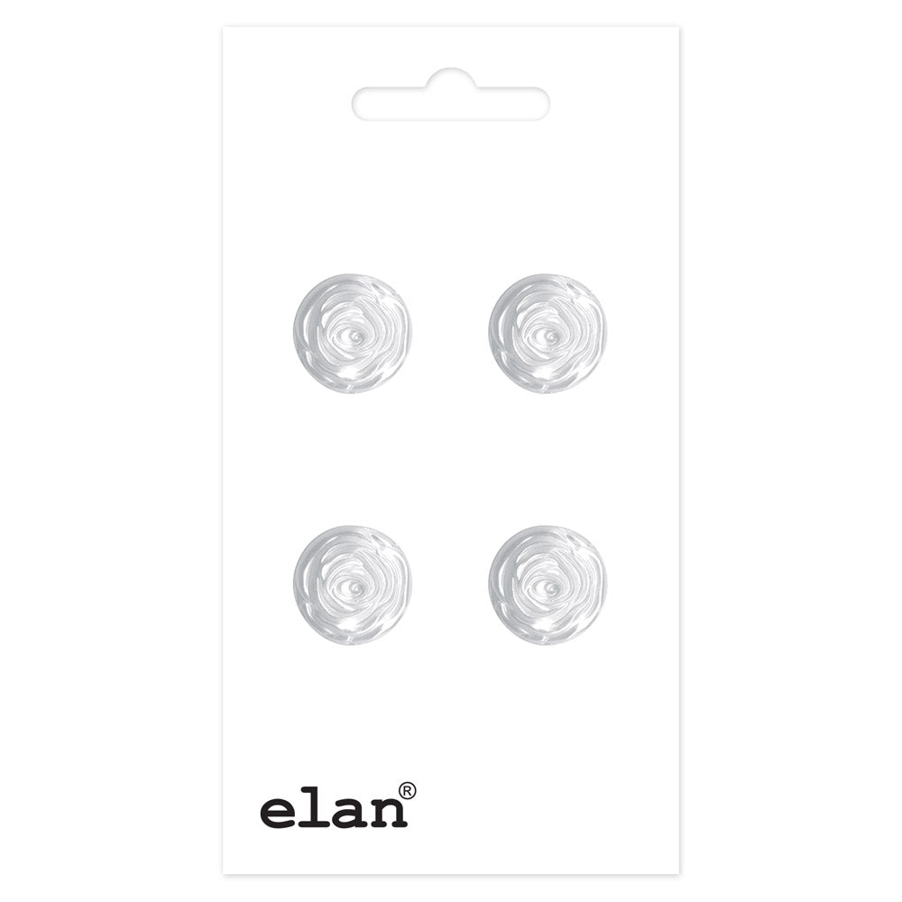ELAN Shank Button - 12mm (1⁄2″) - 4 count - 057088A