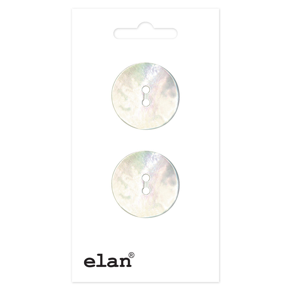 ELAN 2 Hole Button - 20mm (3⁄4″) - 2 count- 057115A