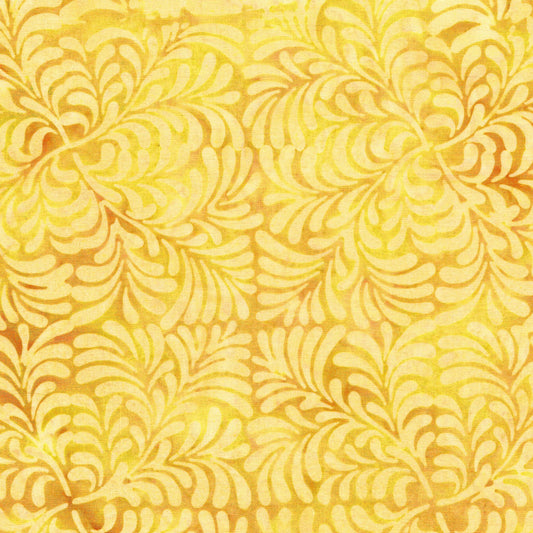 Squared Leaves- Buttercup By ISLAND BATIK - 112024140