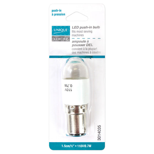 Unique light bulbs 1.5 cm push in type LED