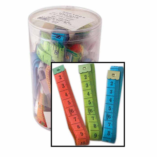UNIQUE Tub O Tape Measures - 40pcs Price is for 1 tape measure