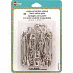 HEIRLOOM Curved Safety Pins - 50mm (2″) Size 3 - 50pcs
