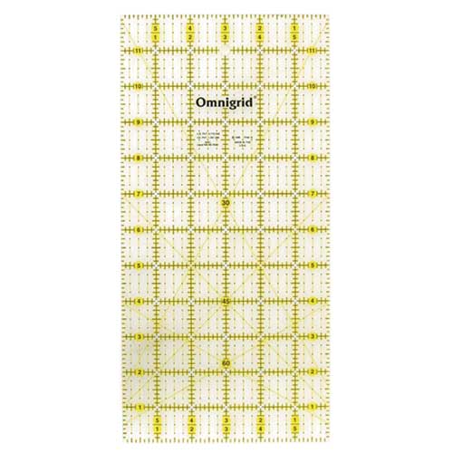 OMNIGRID Ruler - 6″ x 12″ (15.2 x 30.5cm)