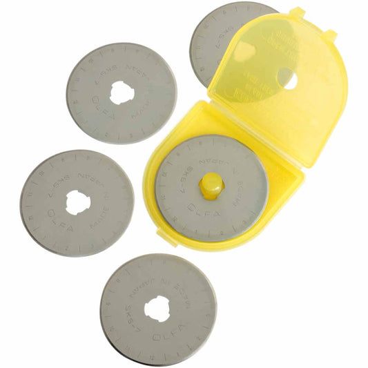 OLFA RB45-5 Stainless Steel Rotary Blades 45mm - 5 pack