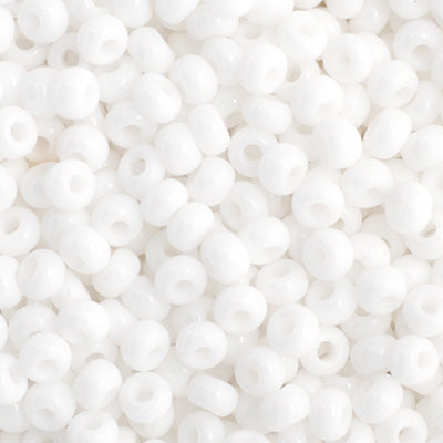Czech Seed Bead 11/0 - Opaque White