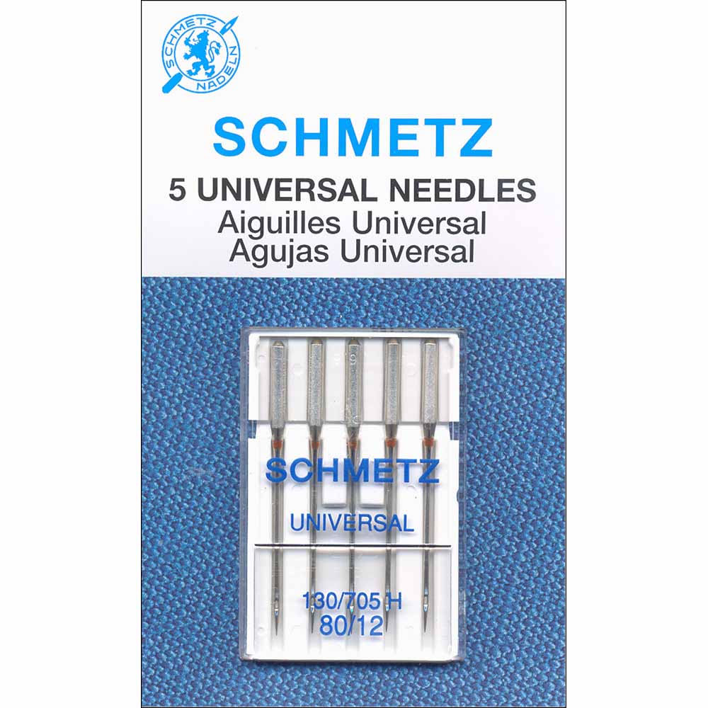 SCHMETZ #1709 Universal Needles Carded - 80/12 - 5 count