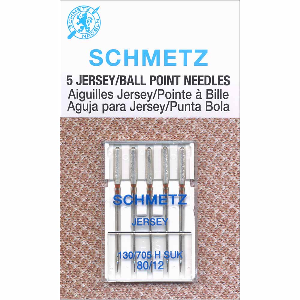 SCHMETZ #1714 Ball Point Needles Carded - 80/12 - 5 count