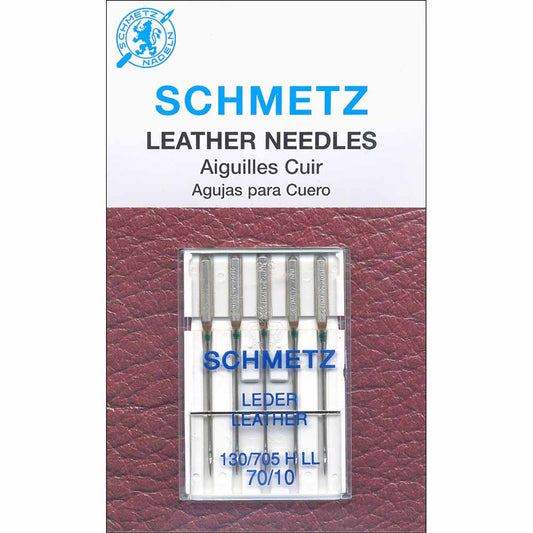 SCHMETZ #1837 Leather Needles Carded - 70/10 - 5 count