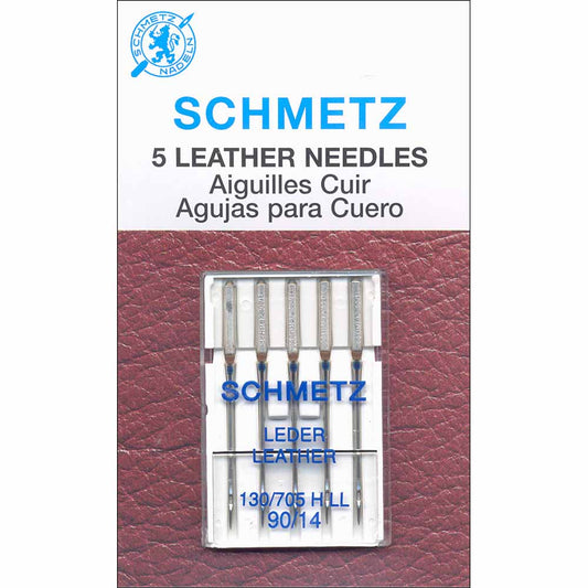 SCHMETZ #1715 Leather Needles Carded - 90/14 - 5 count