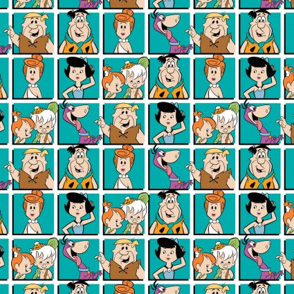 The Flintstones - Multi Portraits Blocks $22.96/m