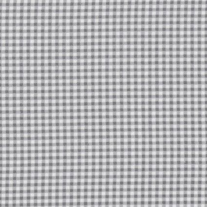 EESFLPNUG-GRY - Nursery Gingham Flannel Grey $12.96/m
