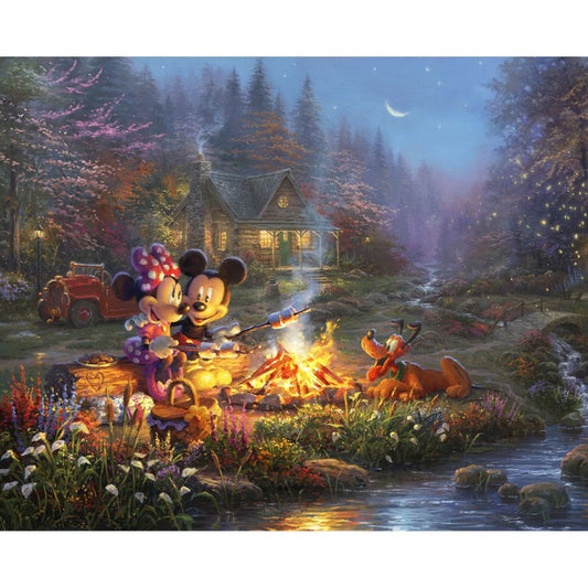 #33 Disney Dreams -Sweetheart Campfire Panel - FOSDS-2018-9C-1 $22.96/Panel