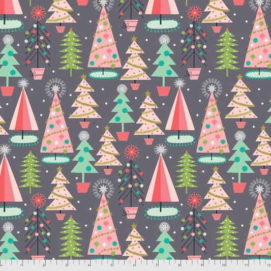 Christmas spruce- PWMA 012 x Grey - $17.96/m