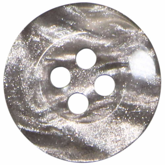 ELAN 2 Hole Button - 15mm (5⁄8″) - 3 count-silver