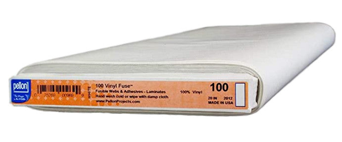 Pellon Vinyl Fuse Roll in White 20" wide $28.95/m