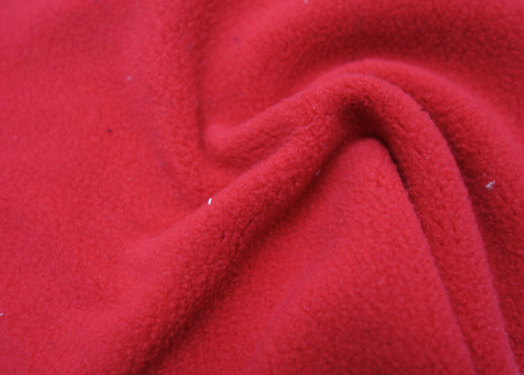 Glacier Solid Fleece- Bright Red $19.96/m