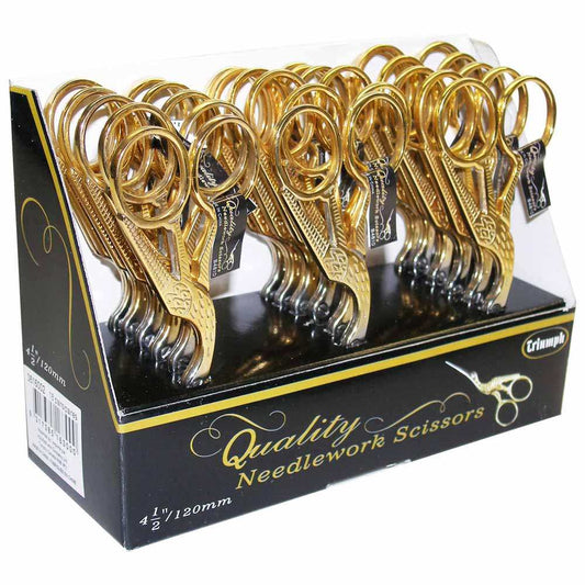 Triumph 11.4cm (41⁄2″) Stork Needlework Scissors