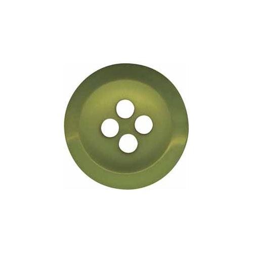 ELAN 4 Hole Button - 20mm (3⁄4″) - 2 count- green