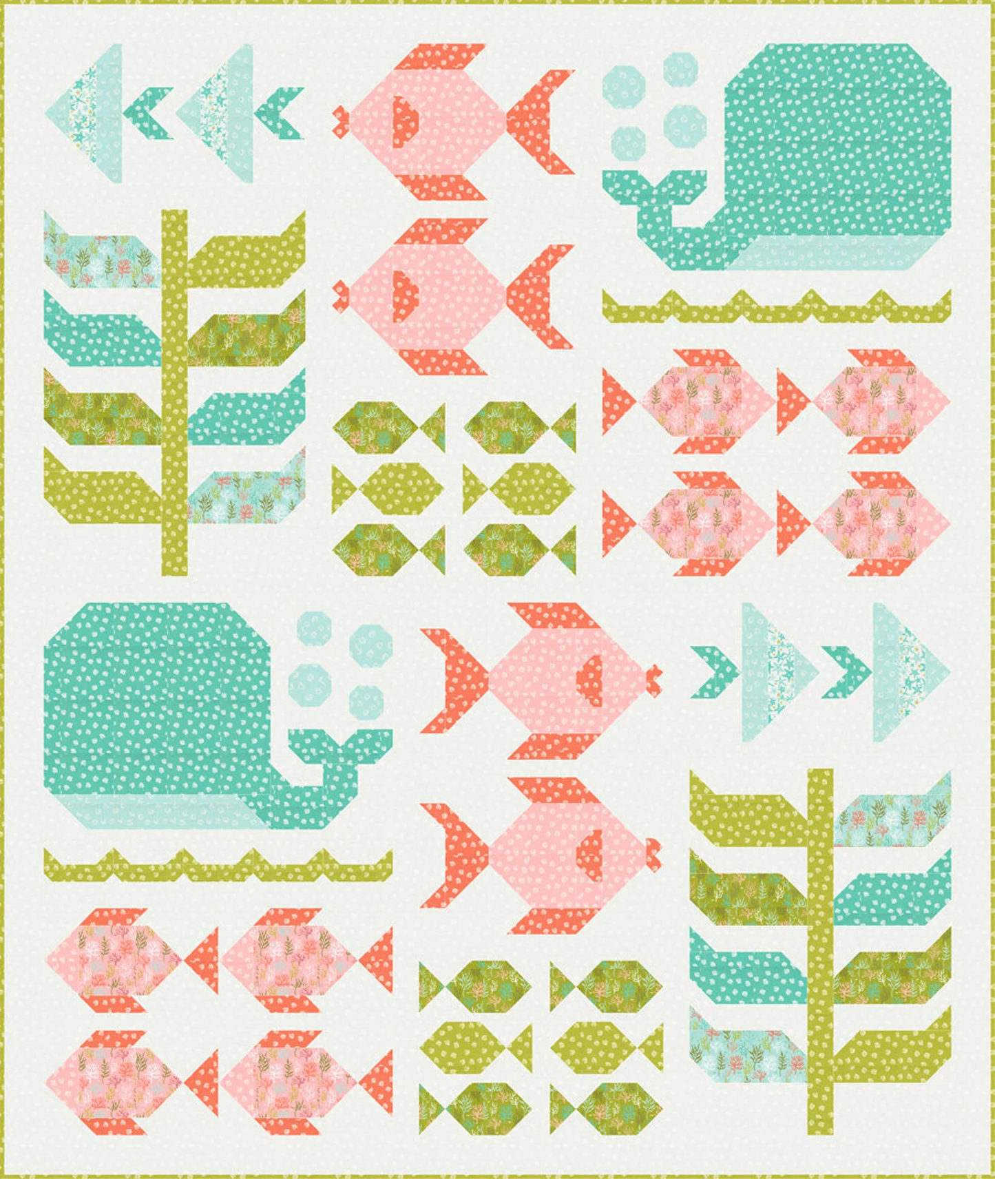 SeaSampler Pattern by Stacy West Hsu for Moda $18.95
