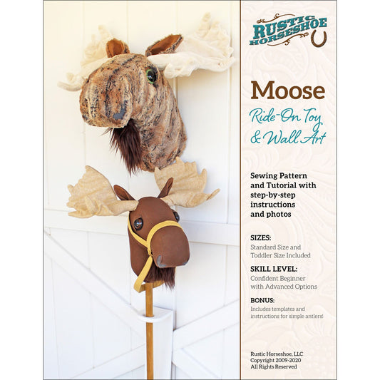 Moose Ride-On Toy & Wall Art