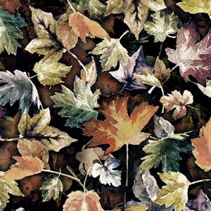 Woodland Whispers -Autumn-  digital print  by Hoffman 66 $24.96/m