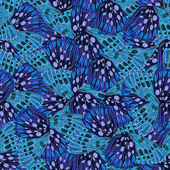Essence by Suite B Fabrics  Butterfly Wing - Peacock $22.96/m