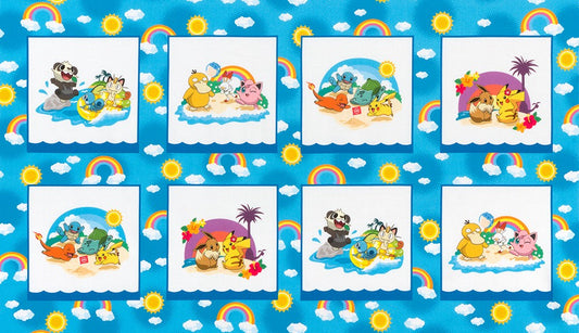#8 Sunny Days Pokemon 21304-4  Panel by The Pokemon Co. $13.96