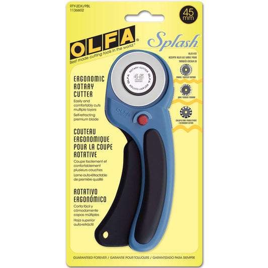 OLFA RTY-2/DX - Deluxe Ergonomic Handle Rotary Cutter 45mm