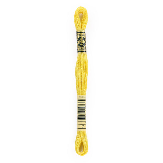 DMC #117 Cotton 6 Strand Floss 8m - 17 Light Yellow Plum