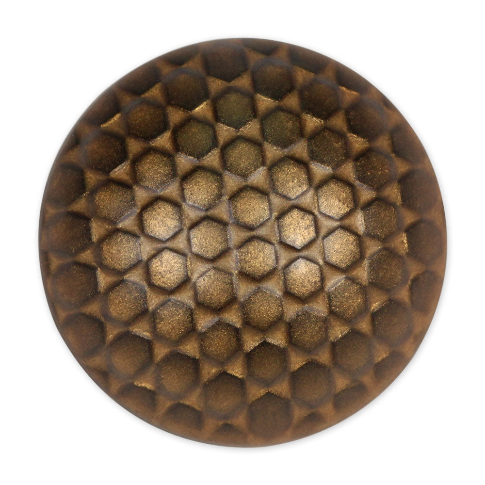 ELAN Shank Button - 20mm (3⁄4″) - 2 count- brown