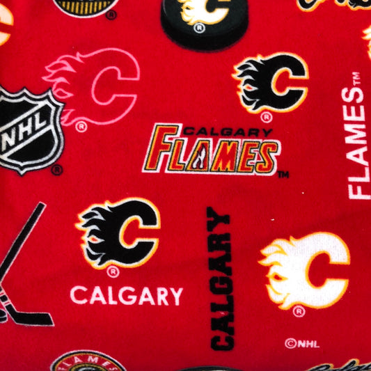 NHL-  Calgary Flames $26.96/m BBFA Flannel