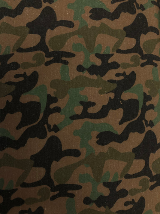 Green Camo Arctica- Outerwear Fabrics  $31.96/m