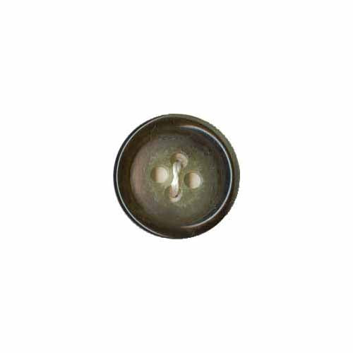 ELAN 4 Hole Button - 15mm (5⁄8″) - 4 count- green