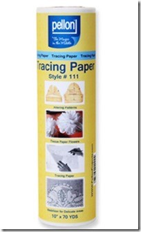 Pellon Tracing Paper, 25.4cm (10") x 64m (70 yards), White