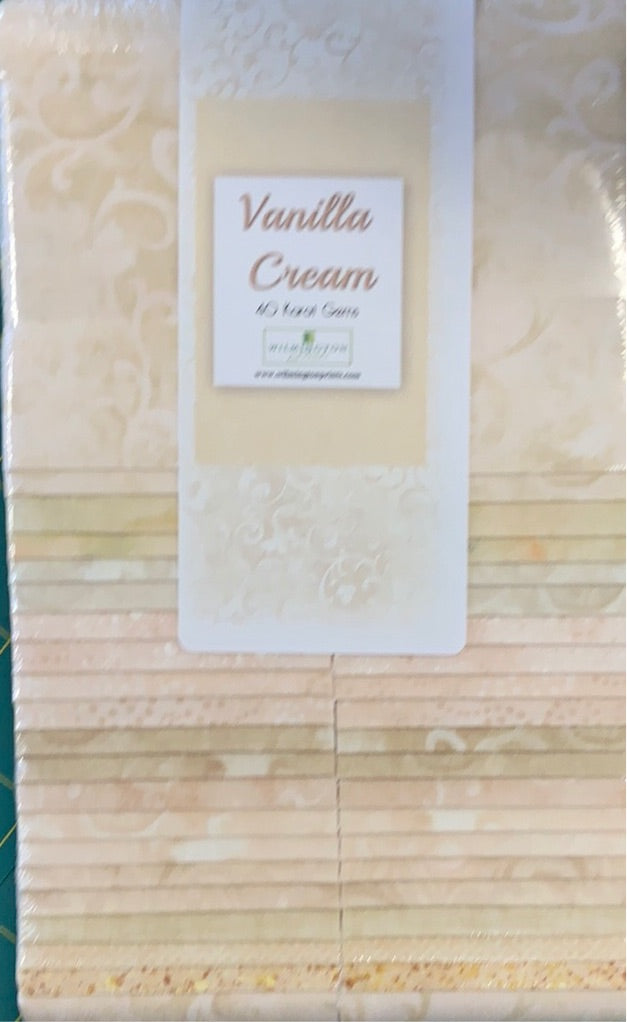 Vanilla Cream 2 1/2" Strips - 40 Karat