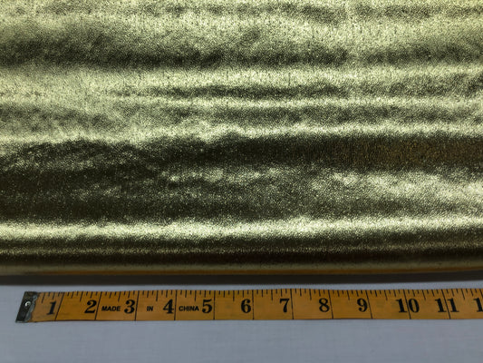 Metallic Gold Lame Fabric $10.96/m