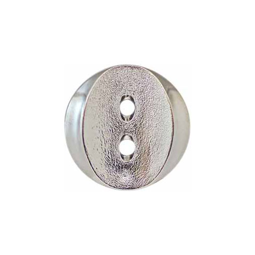 ELAN 2 Hole Button - 30mm (11⁄8″) - 2 count- silver